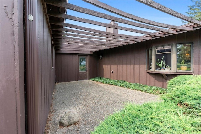 25316 E 1100 N Rd, Downs, IL 61736 - view of side of property featuring a pergola