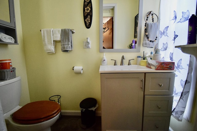 915 W Olive St, Bloomington, IL 61701 - half bathroom with toilet and vanity
