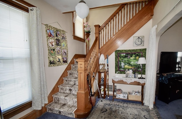 915 W Olive St, Bloomington, IL 61701 - stairs with arched walkways
