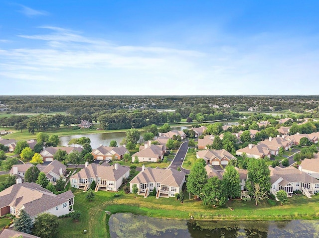 4100 Coyote Lakes Cir, Lake In The Hills, IL 60156 - aerial overview of property's location featuring nearby suburban area and a large body of water