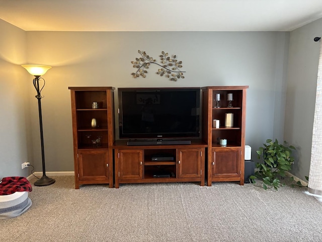 582 Spring Leaf Dr, Joliet, IL 60431 - living room with light colored carpet and baseboards