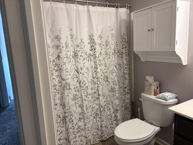 582 Spring Leaf Dr, Joliet, IL 60431 - bathroom with vanity and a shower with curtain