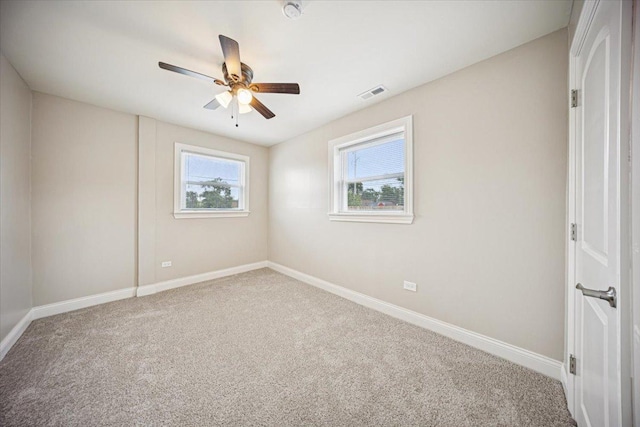 10188 S Winston Ave, Chicago, IL 60643 - spare room with carpet, ceiling fan, and a smoke detector