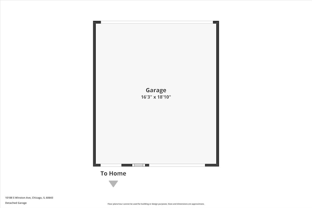 10188 S Winston Ave, Chicago, IL 60643 - view of floor plan / room layout