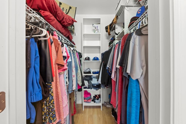 931 Mesa Dr, Elgin, IL 60123 - spacious closet with wood finished floors