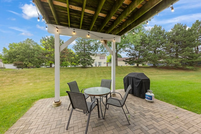 931 Mesa Dr, Elgin, IL 60123 - view of patio featuring area for grilling and outdoor dining space