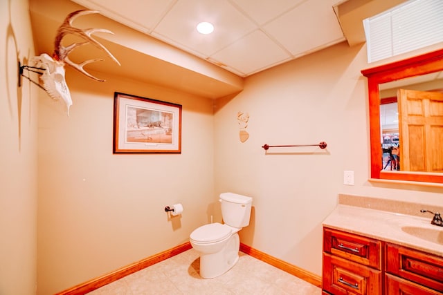 1533 E 1400 N Rd, Crescent City, IL 60928 - bathroom featuring vanity and recessed lighting