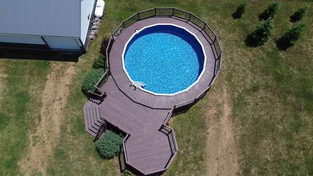1533 E 1400 N Rd, Crescent City, IL 60928 - view of pool featuring stairway