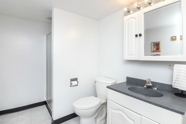 296 N Addison Ave, Elmhurst, IL 60126 - full bathroom featuring vanity and a shower stall