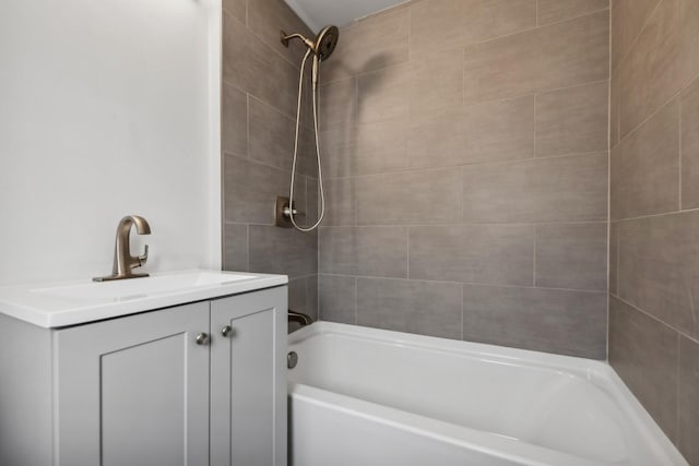 3529 S 54th Ave, Cicero, IL 60804 - full bathroom featuring bathtub / shower combination and vanity