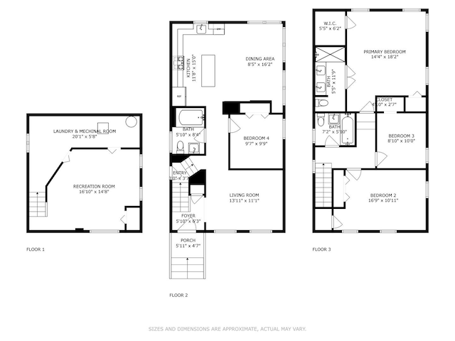 3529 S 54th Ave, Cicero, IL 60804 - view of floor plan / room layout