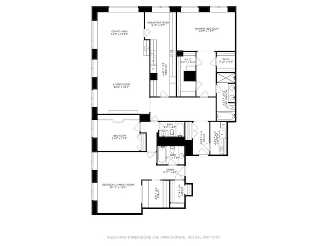 161 E Chicago Ave Unit 29De, Chicago, IL 60611 - view of floor plan / room layout