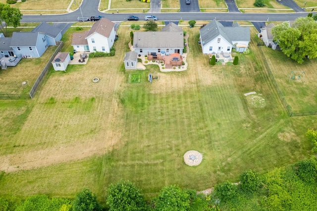 2030 Southfield Ln, Byron, IL 61010 - aerial view of residential area