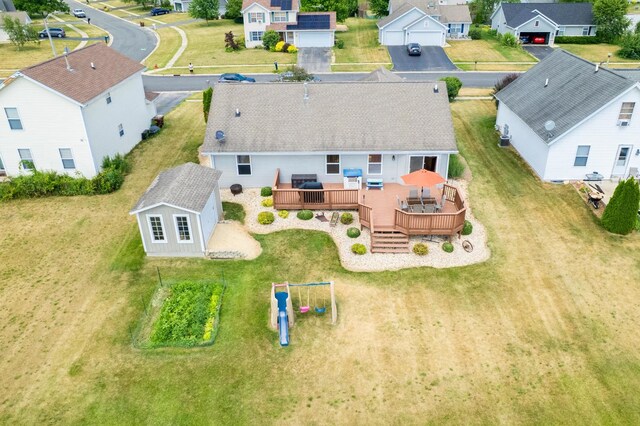 2030 Southfield Ln, Byron, IL 61010 - aerial view of residential area