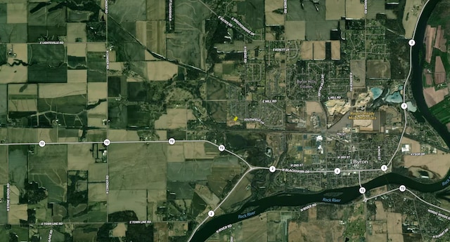 2030 Southfield Ln, Byron, IL 61010 - map of property location