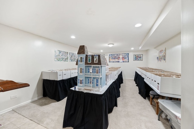1616 Sutton Pl, Bolingbrook, IL 60490 - bathroom featuring recessed lighting and baseboards