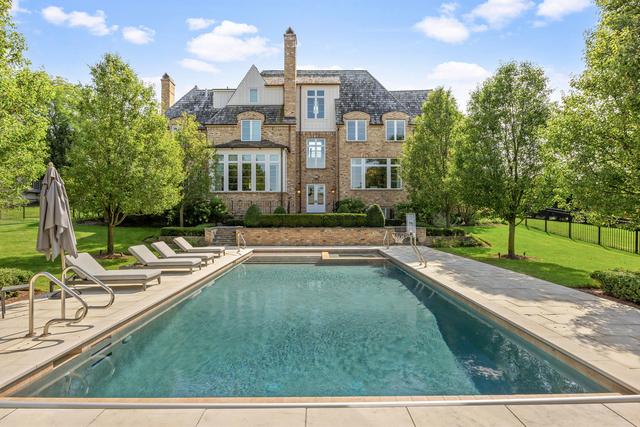 15W170 60th St, Burr Ridge, IL 60527 - swimming pool featuring a patio and french doors