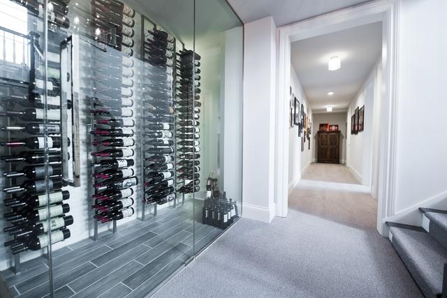 15W170 60th St, Burr Ridge, IL 60527 - wine cellar featuring carpet floors and baseboards