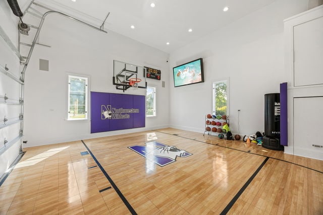 15W170 60th St, Burr Ridge, IL 60527 - view of sport court with basketball court
