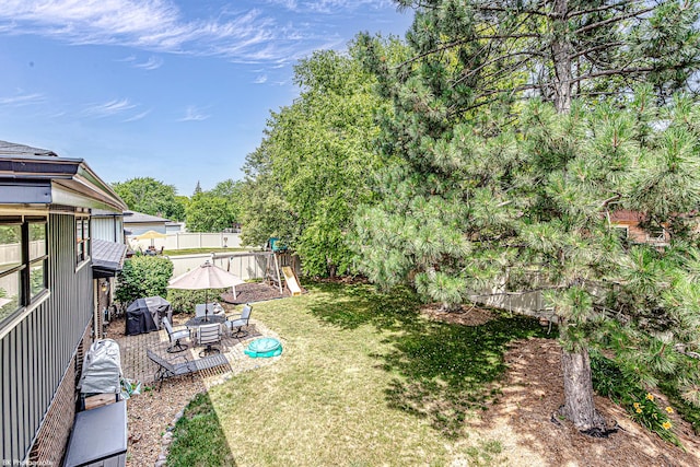 6414 180th St, Tinley Park, IL 60477 - view of yard featuring a playground