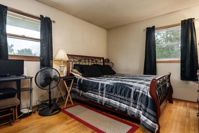 6650 Happy Acres Rd, Rockford, IL 61101 - bedroom featuring wood-type flooring