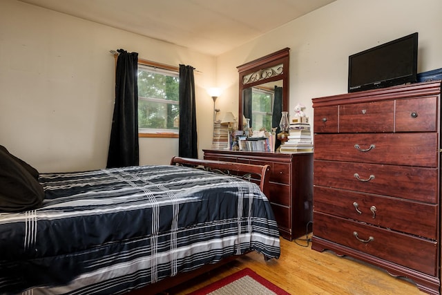 6650 Happy Acres Rd, Rockford, IL 61101 - bedroom with light wood-style floors