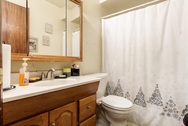 6650 Happy Acres Rd, Rockford, IL 61101 - full bathroom with vanity and a shower with shower curtain