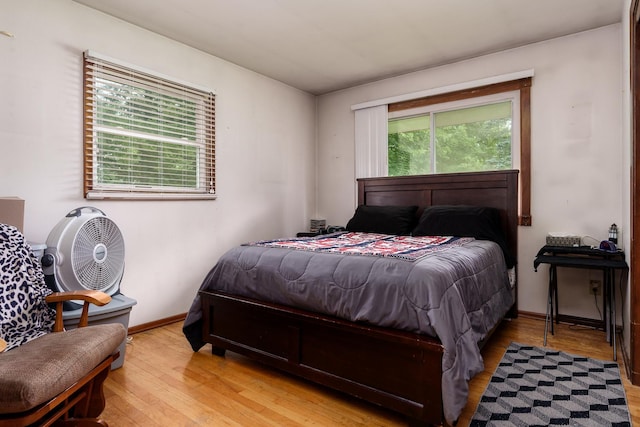6650 Happy Acres Rd, Rockford, IL 61101 - bedroom featuring light wood-style flooring