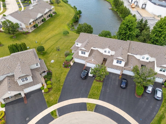 18422 Century Ct, Tinley Park, IL 60477 - aerial view of residential area with a nearby body of water