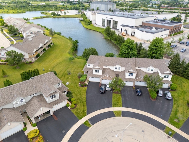 18422 Century Ct, Tinley Park, IL 60477 - bird's eye view of a nearby body of water