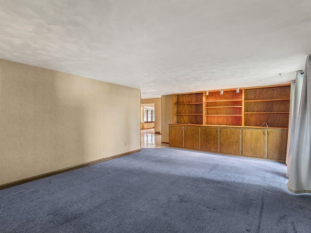 409 Lynne Ln, Belvidere, IL 61008 - unfurnished living room with carpet floors and baseboards