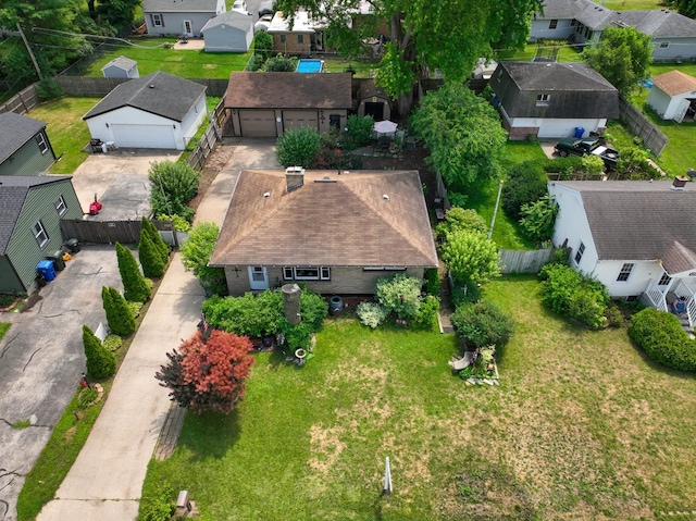 511 Crystal Ave, South Elgin, IL 60177 - aerial perspective of suburban area
