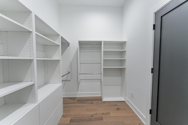 4210 W 5th Ave, Chicago, IL 60624 - spacious closet with light wood finished floors