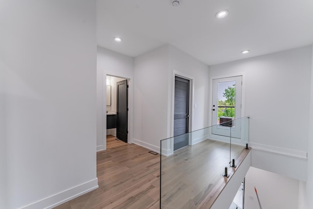 4210 W 5th Ave, Chicago, IL 60624 - unfurnished office with wood finished floors and recessed lighting