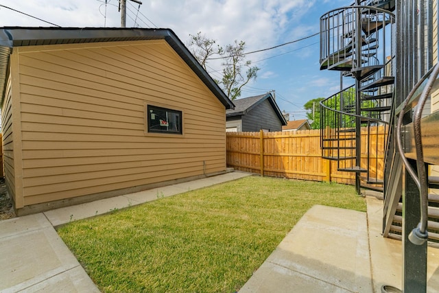 4210 W 5th Ave, Chicago, IL 60624 - view of yard featuring stairway and a patio
