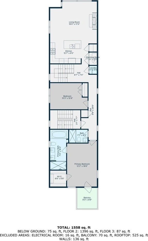 3321 N Sheffield Ave Unit 4, Chicago, IL 60657 - view of home floor plan