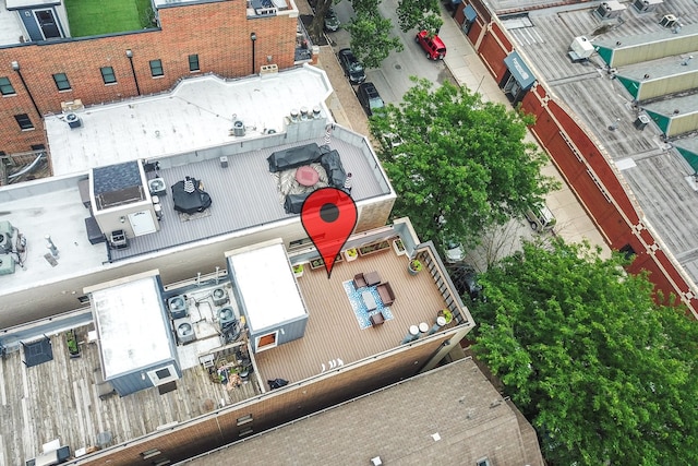 3321 N Sheffield Ave Unit 4, Chicago, IL 60657 - aerial view