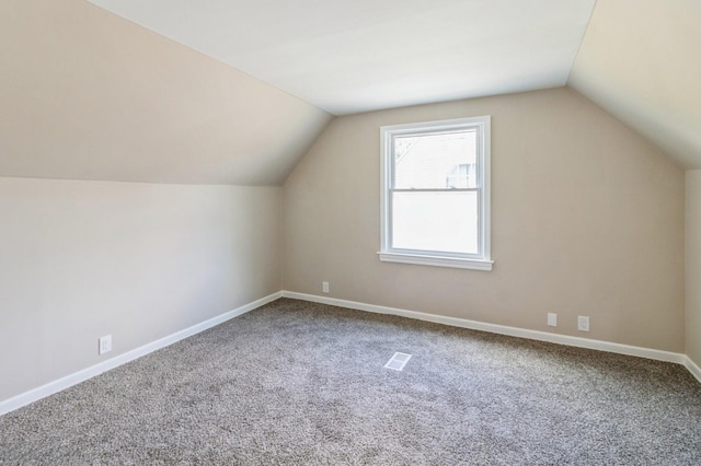 9934 Herrick Ave, Franklin Park, IL 60131 - additional living space featuring carpet flooring and lofted ceiling