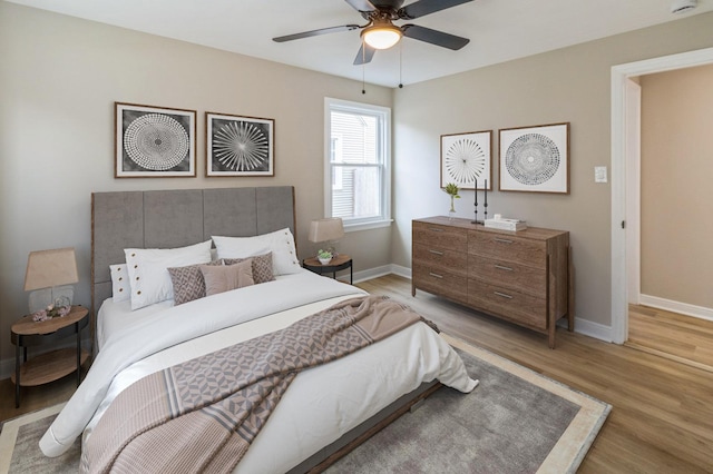 9934 Herrick Ave, Franklin Park, IL 60131 - bedroom featuring wood finished floors and ceiling fan