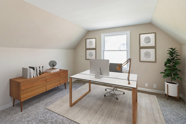 9934 Herrick Ave, Franklin Park, IL 60131 - office featuring lofted ceiling and carpet flooring