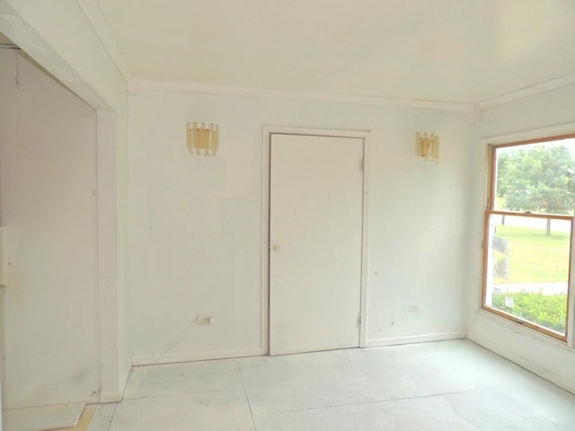 1025 S Ardmore Ave, Villa Park, IL 60181 - spare room with crown molding