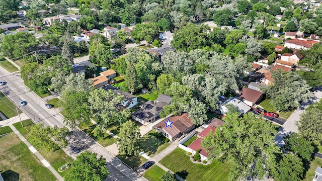 1025 S Ardmore Ave, Villa Park, IL 60181 - aerial view of property and surrounding area featuring nearby suburban area
