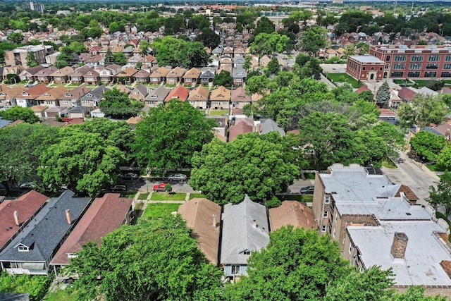 7711 S Honore St, Chicago, IL 60620 - aerial view of property's location featuring nearby suburban area