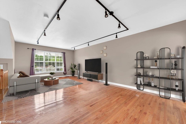 1697 Deer Pointe Dr, South Elgin, IL 60177 - living room with track lighting and wood finished floors