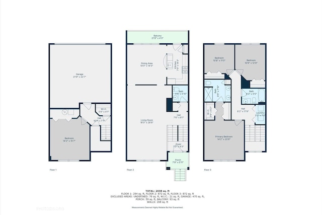 1697 Deer Pointe Dr, South Elgin, IL 60177 - view of property floor plan
