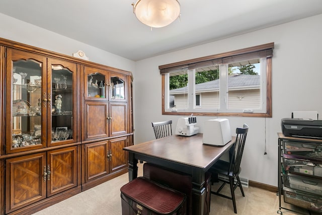 9429 S 55th Ave, Oak Lawn, IL 60453 - office area with light colored carpet and baseboards