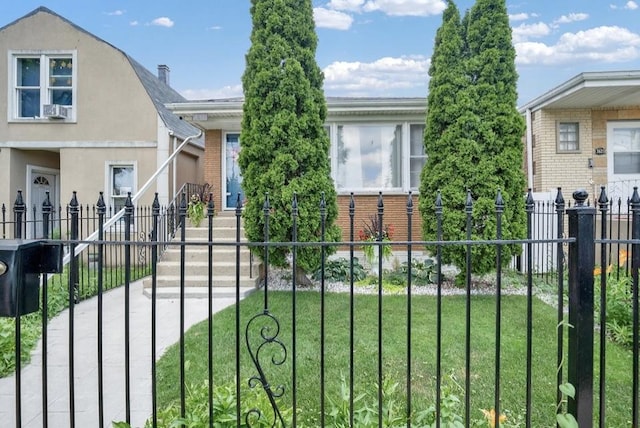 3617 W 63rd Pl, Chicago, IL 60629 - view of front facade featuring brick siding and cooling unit