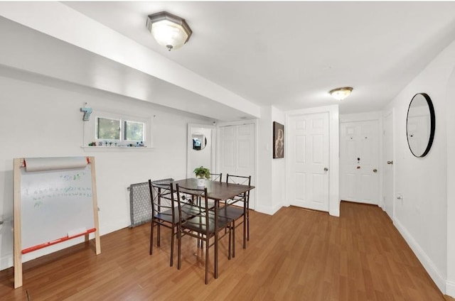 3617 W 63rd Pl, Chicago, IL 60629 - dining space featuring wood finished floors