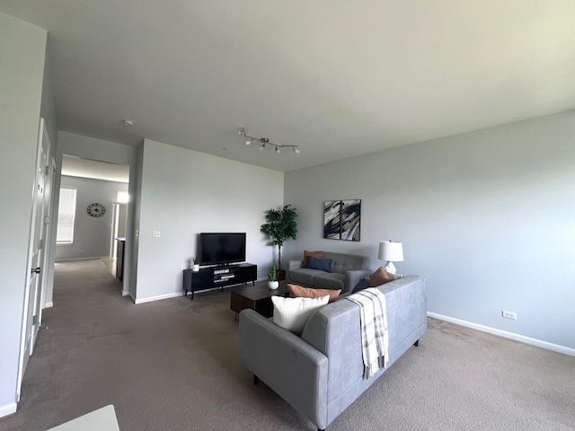 56 Veneto Ct, Streamwood, IL 60107 - carpeted living area with baseboards