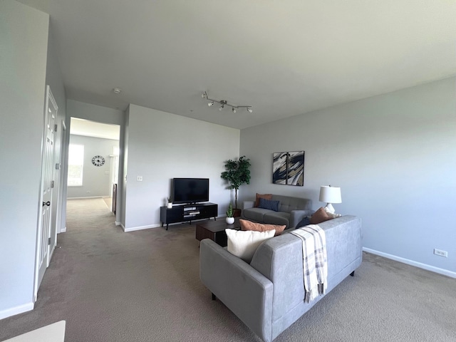56 Veneto Ct, Streamwood, IL 60107 - living room featuring carpet and baseboards